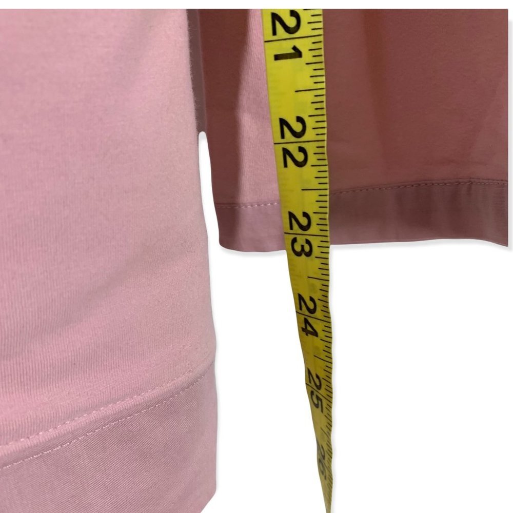 Soft Surrounding Casual Light Pink Hoodie Pockets Pullover Size M Medium - Picture 6 of 7